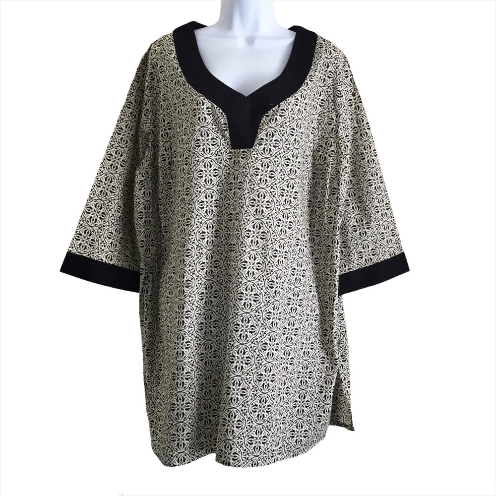 VERANESI Cotton Tunic Size 1X